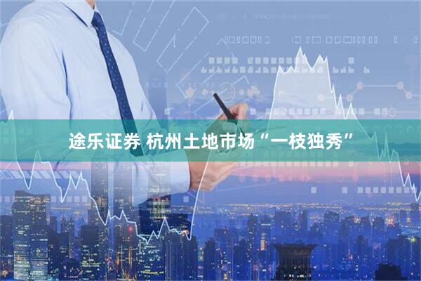 途乐证券 杭州土地市场“一枝独秀”